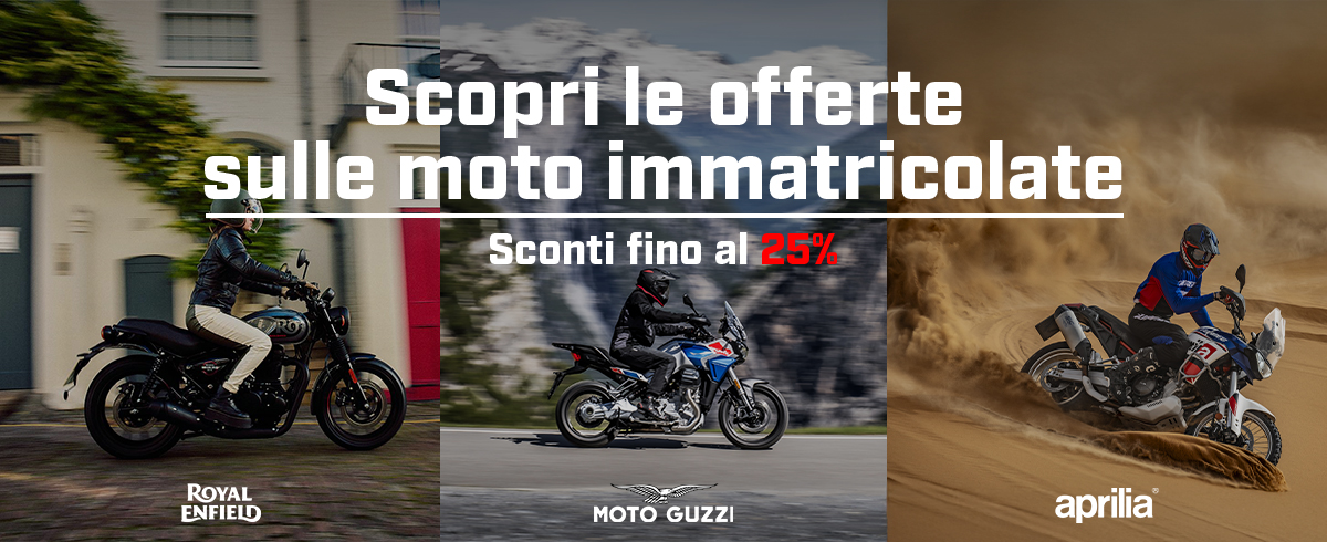 Promozioni su moto immatricolate aziendali