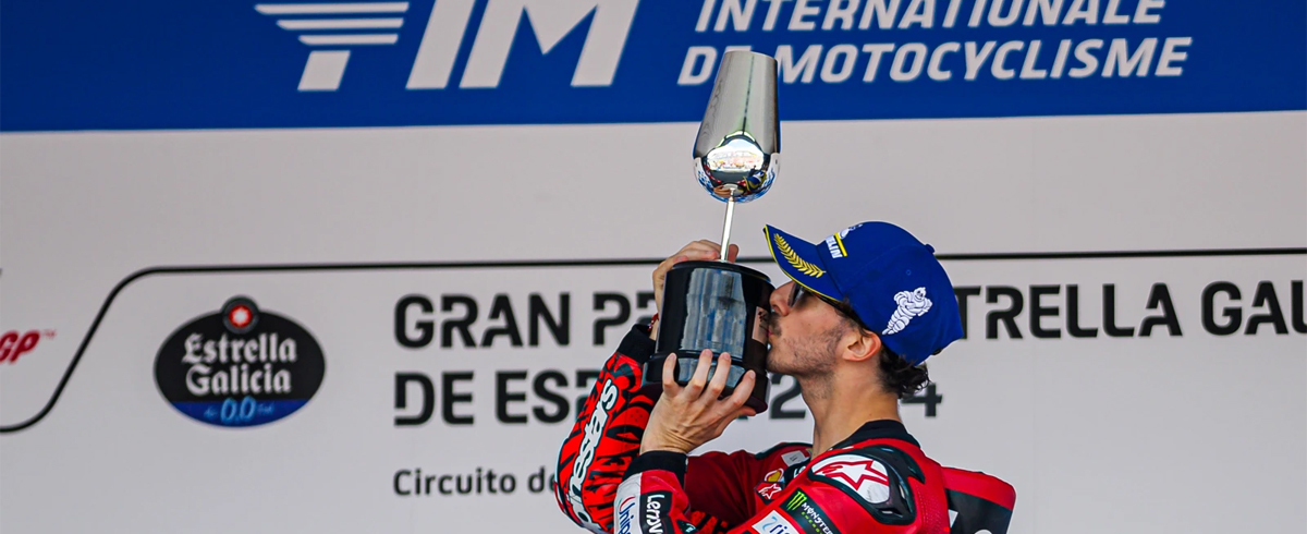 MotoGP Spagna: Francesco Bagnaia trionfa a Jerez
