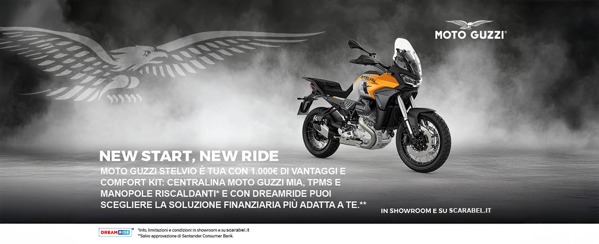 STELVIO TUA DA 14.999€ E CON DREAMRIDE GOLD PAGHI UN ANTICIPO, GUIDI LA MOTO E POI DECIDI COSA FARE.