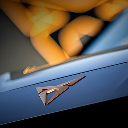 CUPRA Terramar – dettaglio trim in rame e design interno – Scarabel Padova