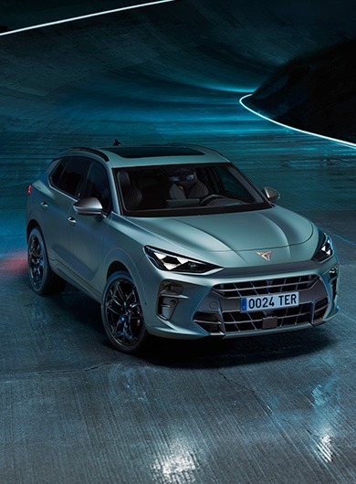 CUPRA Terramar – design frontale shark nose con fari Full LED a firma triangolare – Scarabel Padova