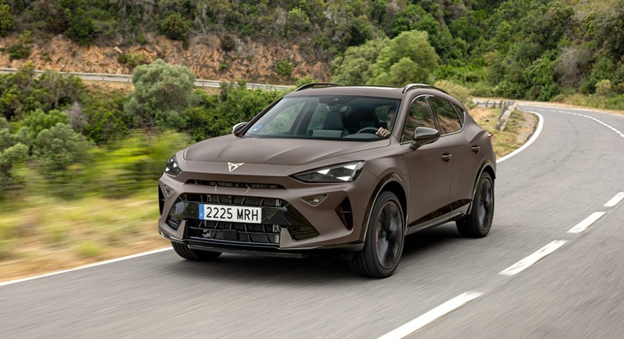 Nuova CUPRA Formentor – 3/4 frontale in dinamica – Scarabel Padova