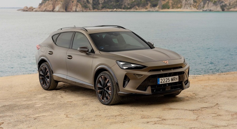 Nuova CUPRA Formentor – profilo laterale completo Century Bronze Matt – Scarabel