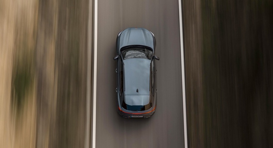 CUPRA Terramar – vista aerea Enceladus Grey Matt – Scarabel
