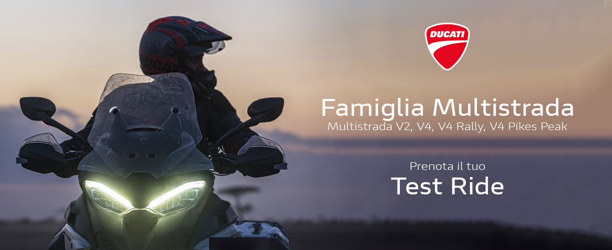 Ducati Multistrada - prenota il tuo test ride