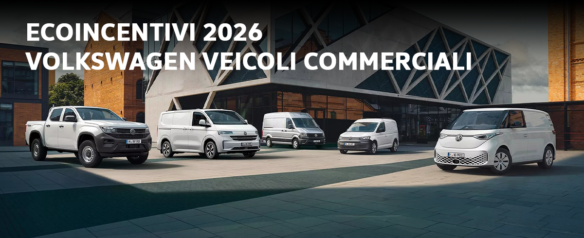 Gamma Volkswagen Veicoli Commerciali Ecoincentivi 2026