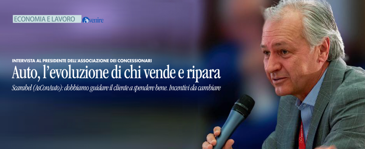 Auto, l'evoluzione di chi vende e ripara: intervista a Roberto Scarabel
