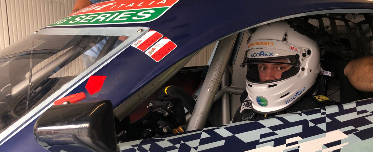 Gherardo Scarabel: test a Monza