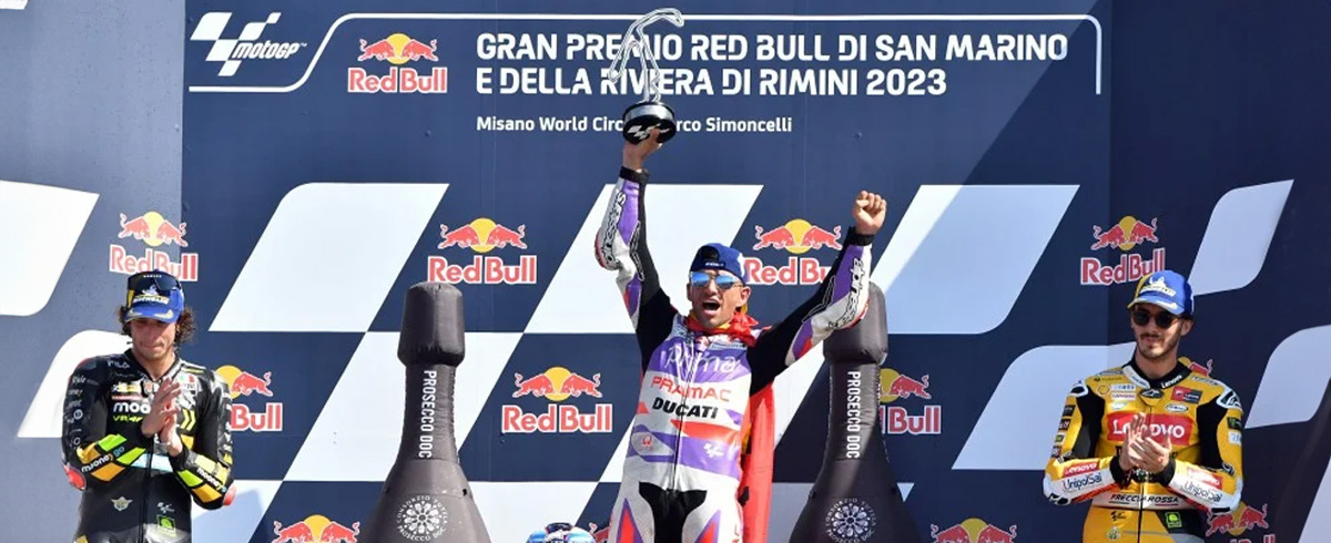 MotoGP San Marino: tripletta Ducati