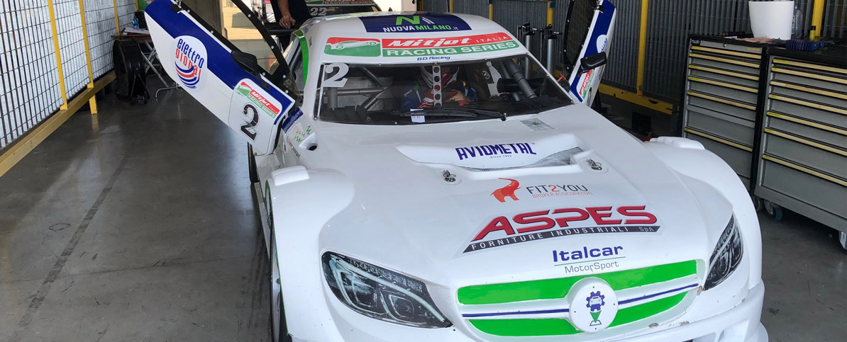 Test all’Autodromo di Tazio Nuvolari