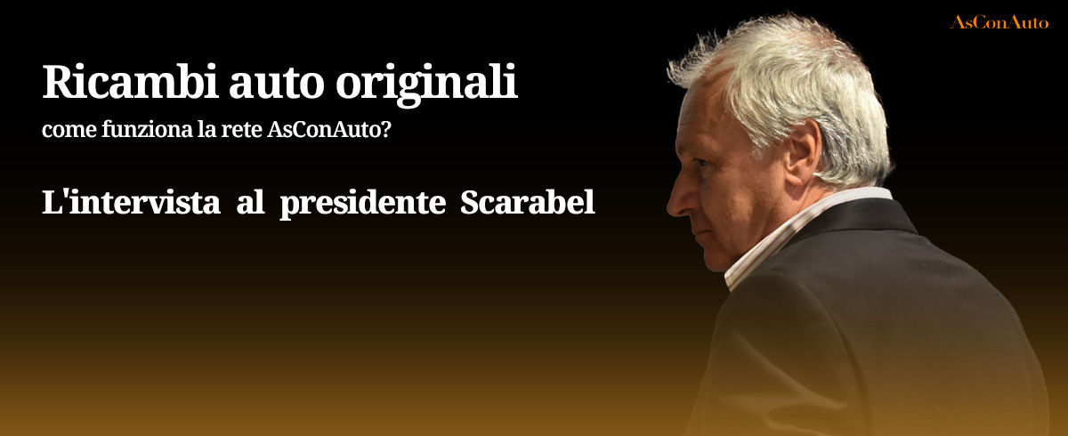 Roberto Scarabel, presidente di AsConAuto, intervistato a Casa Gazzetta.