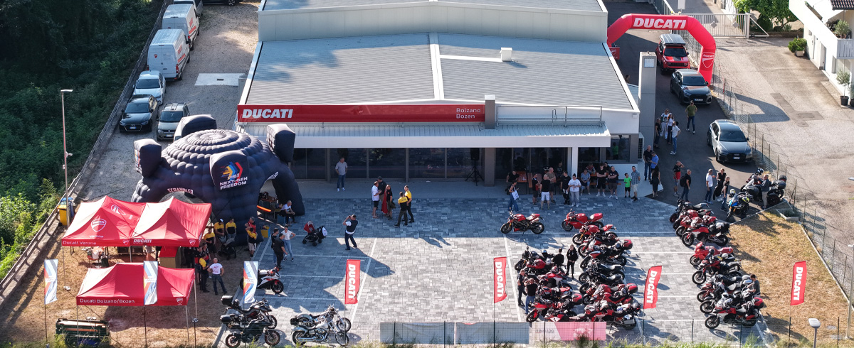  Ducati Padova e Verona inaugurano la nuova sede condivisa a Bolzano