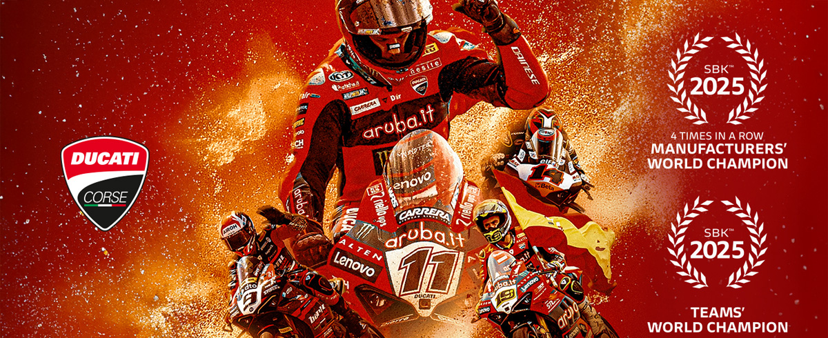 Ducati conquista il ventunesimo Titolo Costruttori in WorldSBK