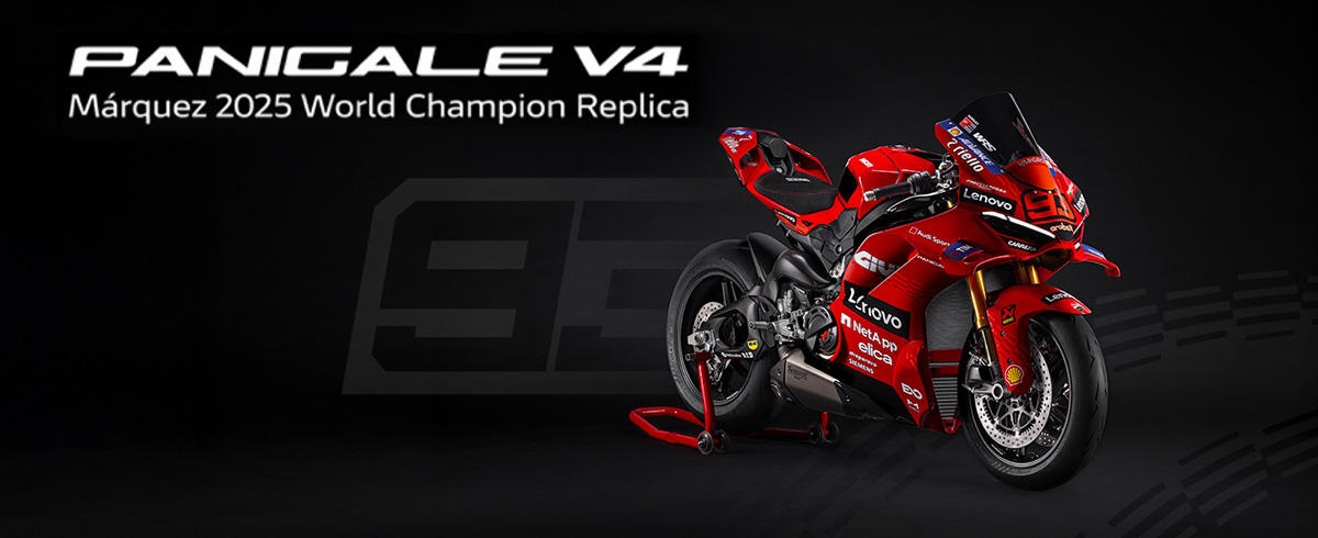 Panigale V4 Márquez 2025 World Champion Replica
