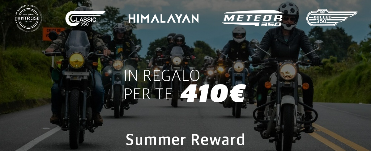 Summer Reward Royal Enfield - incentivi fino a 410€