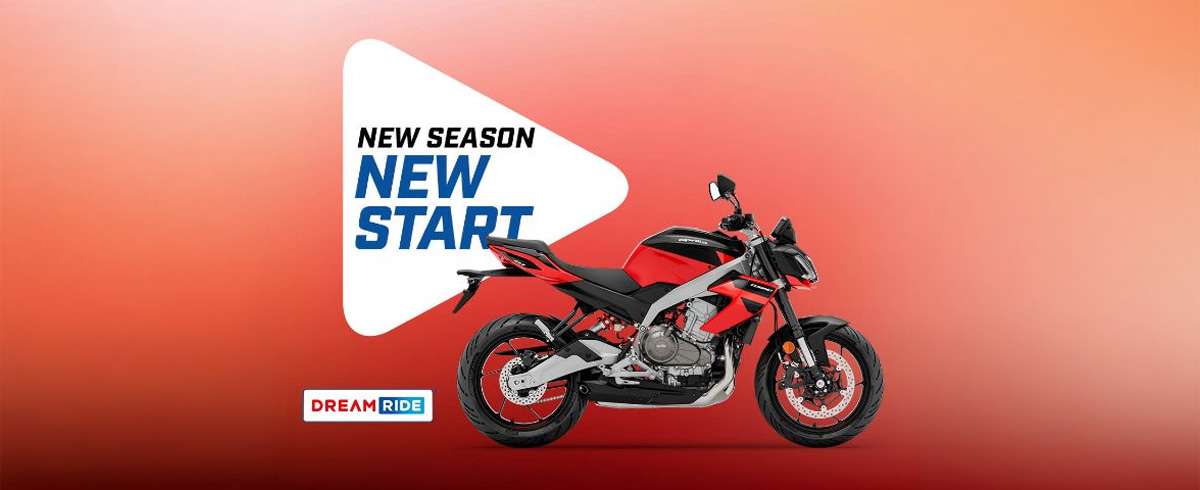 APRILIA TUONO 457 TUA CON 300€ DI CONTRIBUTO PATENTE E DREAMRIDE GOLD E' TUA DA 3.300€