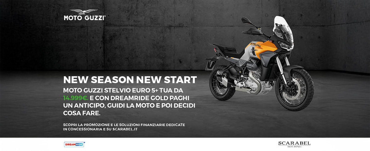 STELVIO TUA DA 14.999€ E CON DREAMRIDE GOLD PAGHI UN ANTICIPO, GUIDI LA MOTO E POI DECIDI COSA FARE.