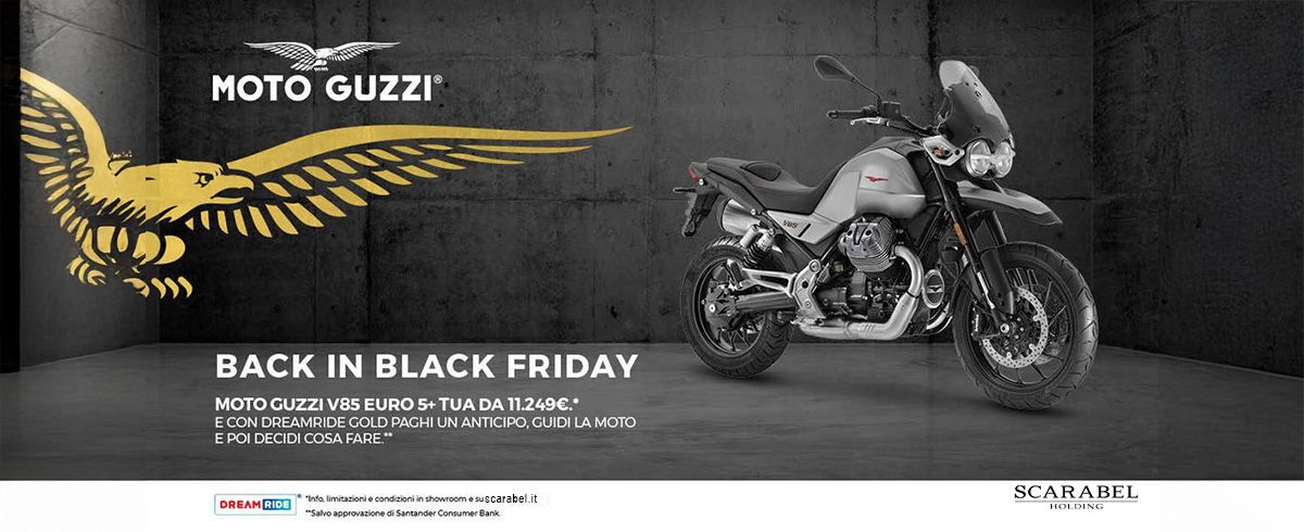 V85 E’ TUA DA 11.249€ E CON DREAMRIDE GOLD PAGHI UN ANTICIPO, GUIDI LA MOTO E POI DECIDI COSA FARE.