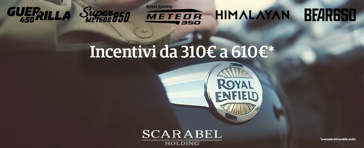 Winter Reward Royal Enfield - incentivi fino a 610€