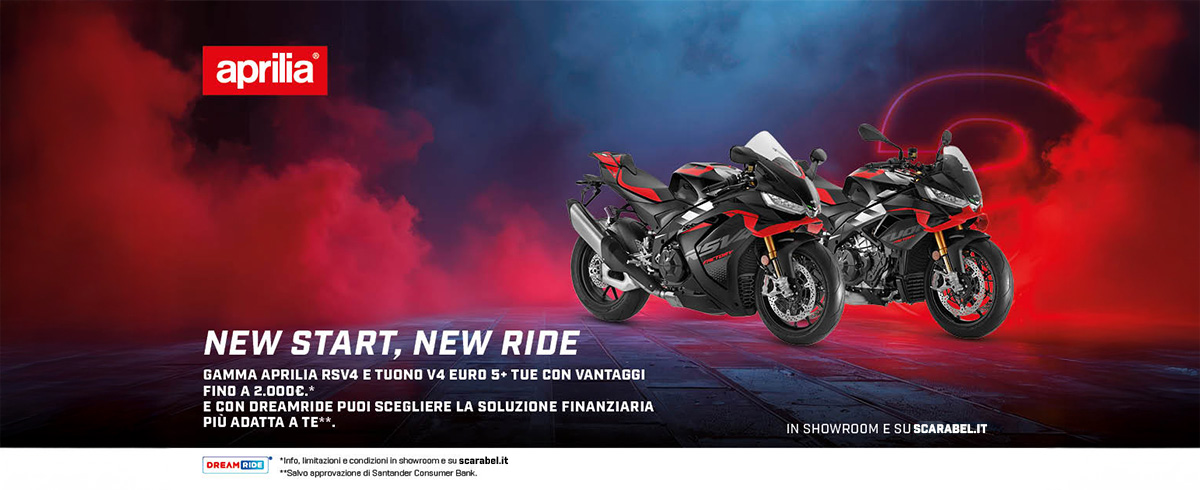 GAMMA APRILIA V4 TUA CON VANTAGGI FINO A 2.000€