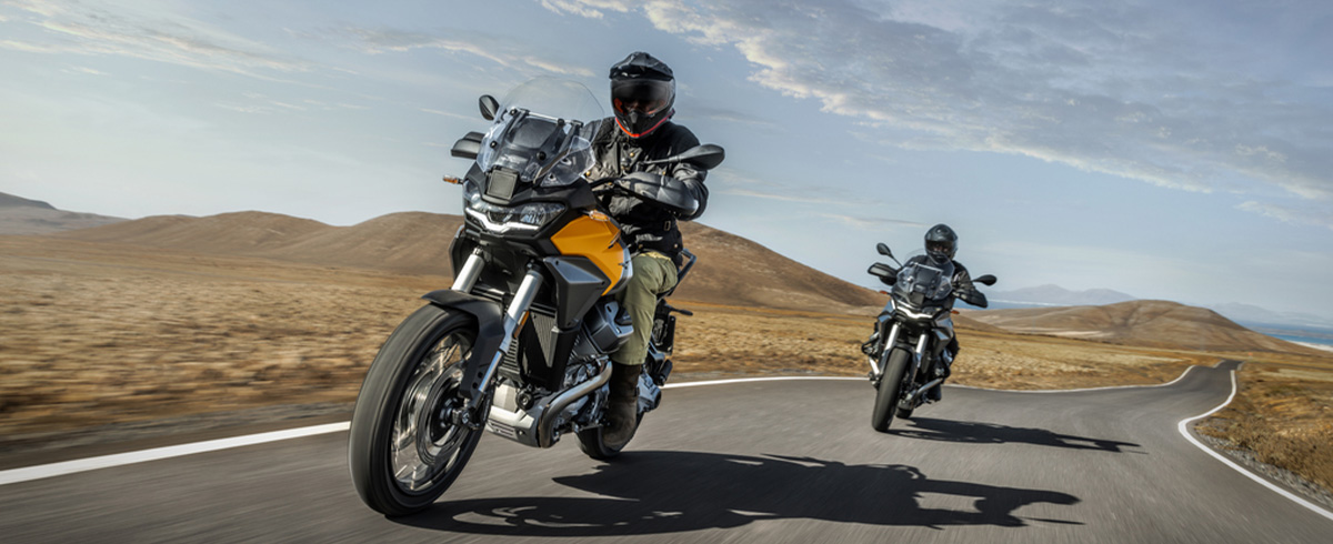 MOTO GUZZI STELVIO E' TUA DA 259,50€ AL MESE CON 1.500€ DI VANTAGGI